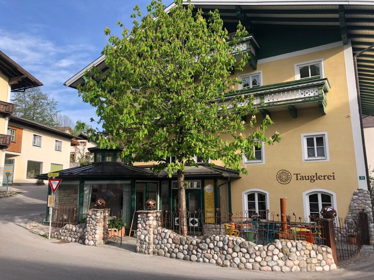 Tauglerei Appartement Enzian In Den Zauberbergen Sankt Koloman Exteriör bild
